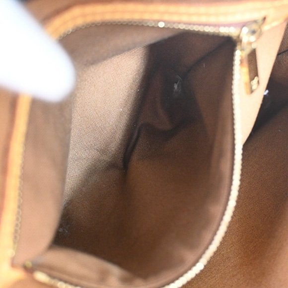 LOUIS VUITTON Cabas Piano Shoulder Bag Monogram Leather Brown M51148 39GA442 - Picture 3 of 16